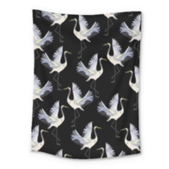 Crane Pattern Medium Tapestry by Bedest