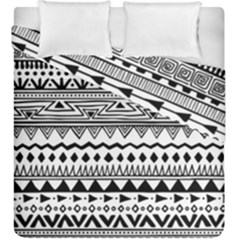 Boho Style Pattern Duvet Cover Double Side (king Size) by Bedest