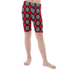 Dart Board Kids  Mid Length Swim Shorts by Dutashop