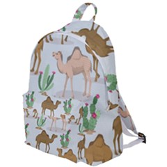 Camels Cactus Desert Pattern The Plain Backpack by Hannah976