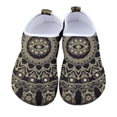 Hamsa Hand Drawn Symbol With Flower Decorative Pattern Men s Sock-style Water Shoes