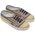 Seamless Pattern Egyptian Ornament With Lotus Flower Women s Classic Low Top Sneakers View3