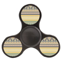 Seamless Pattern Egyptian Ornament With Lotus Flower Finger Spinner