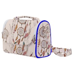 Coloured Dreamcatcher Background Satchel Shoulder Bag