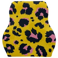 Leopard Print Seamless Pattern Car Seat Velour Cushion 