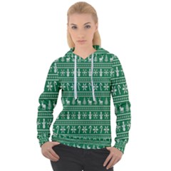 Wallpaper Ugly Sweater Backgrounds Christmas Women s Overhead Hoodie