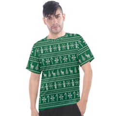 Wallpaper Ugly Sweater Backgrounds Christmas Men s Sport Top by artworkshop