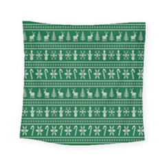 Wallpaper Ugly Sweater Backgrounds Christmas Square Tapestry (small) by artworkshop