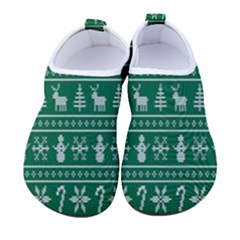 Wallpaper Ugly Sweater Backgrounds Christmas Men s Sock-style Water Shoes