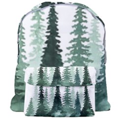 Tree Watercolor Painting Pine Forest Giant Full Print Backpack