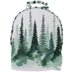 Tree Watercolor Painting Pine Forest Mini Full Print Backpack