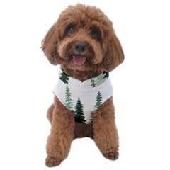 Tree Watercolor Painting Pine Forest Dog Sweater