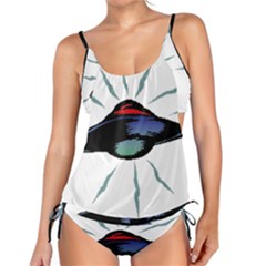 Alien Unidentified Flying Object Ufo Tankini Set by Sarkoni