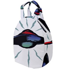 Alien Unidentified Flying Object Ufo Travel Backpack by Sarkoni