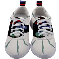 Alien Unidentified Flying Object Ufo Kids Athletic Shoes by Sarkoni