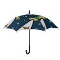 Ufo Alien Unidentified Flying Object Hook Handle Umbrellas (Small) View3