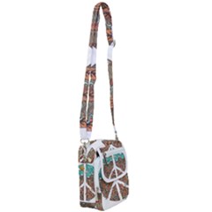 Psychedelic Art Painting Peace Drawing Landscape Art Peaceful Shoulder Strap Belt Bag