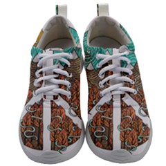 Psychedelic Art Painting Peace Drawing Landscape Art Peaceful Mens Athletic Shoes