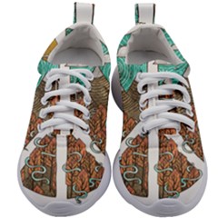 Psychedelic Art Painting Peace Drawing Landscape Art Peaceful Kids Athletic Shoes