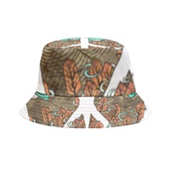 Psychedelic Art Painting Peace Drawing Landscape Art Peaceful Inside Out Bucket Hat