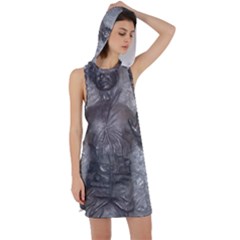 Han Solo In Carbonite Racer Back Hoodie Dress by Sarkoni