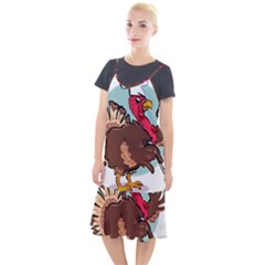 Turkey Chef Cooking Food Cartoon Camis Fishtail Dress by Sarkoni