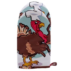 Turkey Chef Cooking Food Cartoon Microwave Oven Glove by Sarkoni