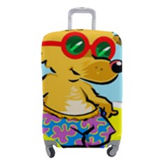 Beach Chihuahua Dog Pet Animal Luggage Cover (small) by Sarkoni