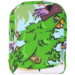 Parrot Hat Cartoon Captain Full Print Backpack