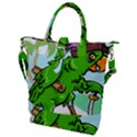 Parrot Hat Cartoon Captain Buckle Top Tote Bag View1