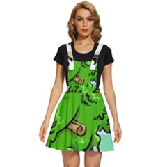 Parrot Hat Cartoon Captain Apron Dress by Sarkoni