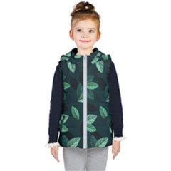 Foliage Kids  Hooded Puffer Vest