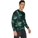 Foliage Men s Fleece Sweatshirt View3