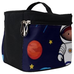 Boy Spaceman Space Rocket Ufo Planets Stars Make Up Travel Bag (big) by Ndabl3x