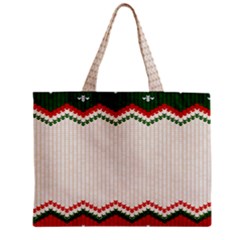 Merry Christmas Happy New Year Zipper Mini Tote Bag by artworkshop