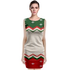 Merry Christmas Happy New Year Sleeveless Velvet Midi Dress by artworkshop