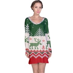  Long Sleeve Nightdress by artworkshop