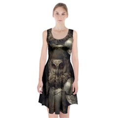 Owl Knight Racerback Midi Dress