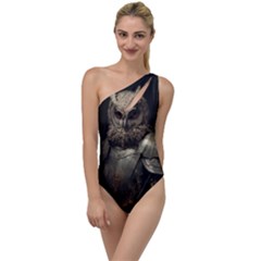 Owl Knight To One Side Swimsuit