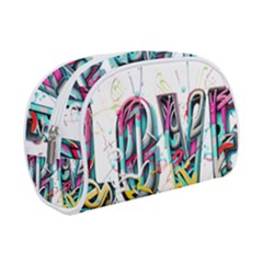 Graffiti Love Make Up Case (small) by essentialimage