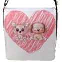 Dog Cat Animal Pet Heart Love Removable Flap Cover (S) View1