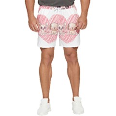 Paw Dog Pet Puppy Canine Cute Men s Runner Shorts by Sarkoni