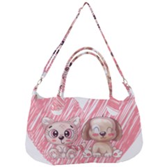 Cat Kitten Feline Pet Animal Cute Removable Strap Handbag by Sarkoni