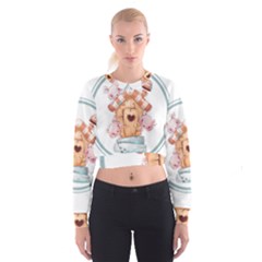 House Pet Animal Cute Cropped Sweatshirt