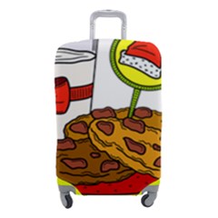 Milk Cookies Christmas Holidays Luggage Cover (small) by Sarkoni