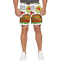 Milk Cookies Christmas Holidays Men s Runner Shorts by Sarkoni