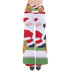 Christmas Santa Claus So Vintage Palazzo Pants