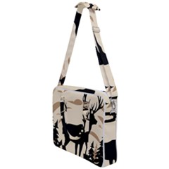 Deer Wildlife Cross Body Office Bag by Sarkoni