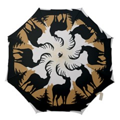 Deer Wildlife Nature Hook Handle Umbrellas (medium)