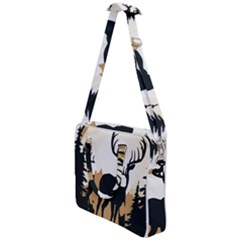 Deer Wildlife Nature Cross Body Office Bag